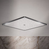 Real Rain® 19" two-function overhead shower panel, 1.75 gpm