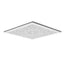 Real Rain® 19" two-function overhead shower panel, 1.75 gpm