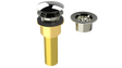 Brass Integral Waste & Overflow Clicker® Kit without Overflow, Low Profile (312Q)