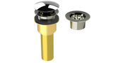 Brass Integral Waste & Overflow Clicker® Kit without Overflow, Low Profile (312Q)