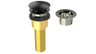 Brass Integral Waste & Overflow Clicker® Kit without Overflow, Low Profile (312Q)