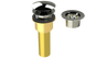 Brass Integral Waste & Overflow Clicker® Kit without Overflow, Low Profile (312Q)