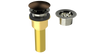 Brass Integral Waste & Overflow Clicker® Kit without Overflow, Low Profile (312Q)