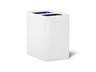 5-3/4-gallon dual-compartment open-top trash can