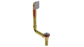 BRASS DIRECT DRAIN WASTE & OVERFLOW LIFT & TURN (3141DL)