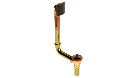 BRASS DIRECT DRAIN WASTE & OVERFLOW LIFT & TURN (3141DL)