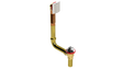 BRASS DIRECT DRAIN WASTE & OVERFLOW PUSH-PULL (3141DPP-CP)