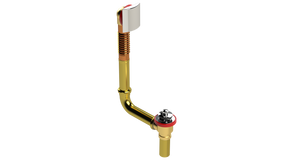 BRASS DIRECT DRAIN WASTE & OVERFLOW PUSH-PULL (3141DPP-CP)