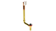 BRASS DIRECT DRAIN WASTE & OVERFLOW CLICKER® EXTENDED (3141DQ-20BCP)