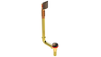 BRASS DIRECT DRAIN WASTE & OVERFLOW CLICKER® EXTENDED (3141DQ-20VB)