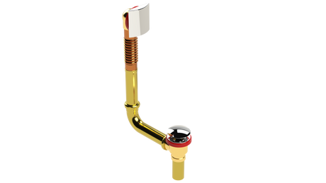 BRASS Direct Waste & Overflow with Clicker® Closure (3141DQ)