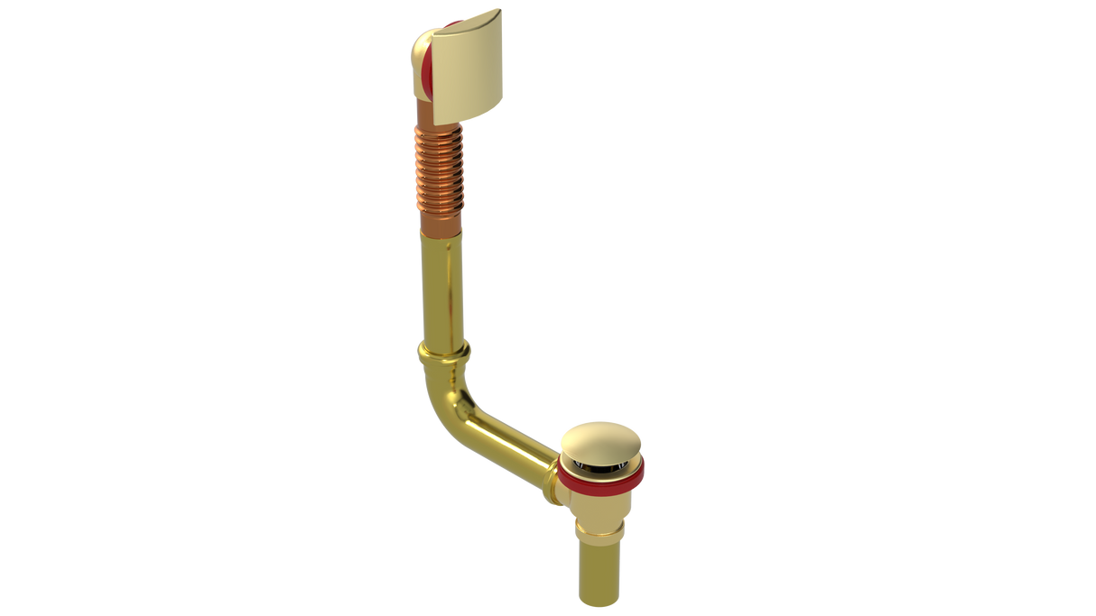 BRASS Direct Waste & Overflow with Clicker® Closure (3141DQ)