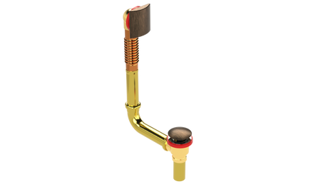 BRASS Direct Waste & Overflow with Clicker® Closure (3141DQ)
