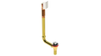 BRASS Direct Waste & Overflow with Twirl™ Closure Extended (3141DT-20CP)