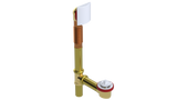 BRASS OFFSET WASTE & OVERFLOW LIFT & TURN (3141L)