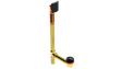 BRASS OFFSET WASTE & OVERFLOW CLICKER® EXTENDED (3141Q-20MBL)
