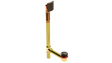 BRASS OFFSET WASTE & OVERFLOW CLICKER® EXTENDED (3141Q-20VB)
