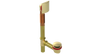 BRASS OFFSET WASTE & OVERFLOW CLICKER® (3141Q)