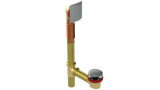 BRASS OFFSET WASTE & OVERFLOW CLICKER® (3141Q)