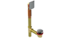 BRASS OFFSET WASTE & OVERFLOW CLICKER® (3141Q)