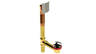 BRASS OFFSET WASTE & OVERFLOW CLICKER® (3141Q)