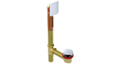 BRASS OFFSET WASTE & OVERFLOW CLICKER® (3141Q)