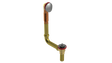 BRASS DIRECT DRAIN WASTE & OVERFLOW LIFT & TURN (3142DL)