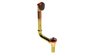 BRASS DIRECT DRAIN WASTE & OVERFLOW LIFT & TURN (3142DL)