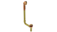 BRASS DIRECT DRAIN WASTE & OVERFLOW CLICKER® EXTENDED (3142DQ-20LB)