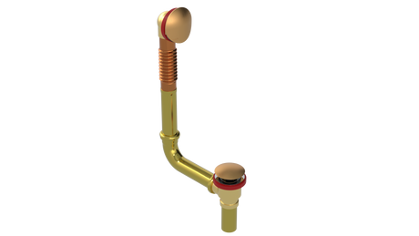 BRASS Direct Waste & Overflow with Clicker® Closure (3142DQ)
