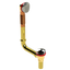 BRASS Direct Waste & Overflow with Clicker® Closure (3142DQ)