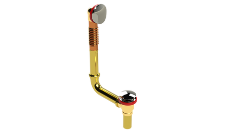 BRASS Direct Waste & Overflow with Clicker® Closure (3142DQ)
