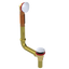 BRASS Direct Waste & Overflow with Clicker® Closure (3142DQ)