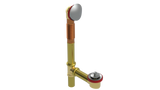 BRASS OFFSET WASTE & OVERFLOW LIFT & TURN (3142L)
