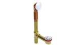 BRASS OFFSET WASTE & OVERFLOW LIFT & TURN (3142L)