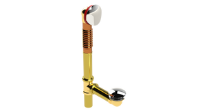 BRASS OFFSET WASTE & OVERFLOW CLICKER® (3142Q)