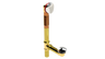 BRASS OFFSET WASTE & OVERFLOW CLICKER® (3142Q)