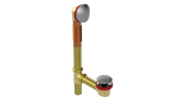 BRASS OFFSET WASTE & OVERFLOW CLICKER® (3142Q)