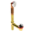 BRASS OFFSET WASTE & OVERFLOW CLICKER® (3142Q)