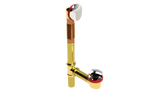BRASS OFFSET WASTE & OVERFLOW CLICKER® (3142Q)