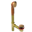 BRASS OFFSET WASTE & OVERFLOW CLICKER® (3142Q)
