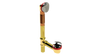 BRASS OFFSET WASTE & OVERFLOW CLICKER® (3142Q)