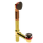 BRASS OFFSET WASTE & OVERFLOW CLICKER® (3142Q)