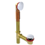 BRASS OFFSET WASTE & OVERFLOW CLICKER® (3142Q)