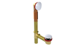 BRASS OFFSET WASTE & OVERFLOW CLICKER® (3142Q)