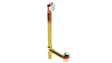 BRASS Offset Waste & Overflow with Twirl™ Closure Extended (3142T-20CP)