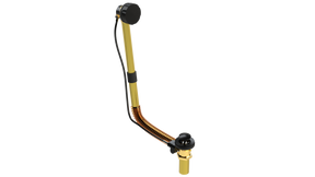 BRASS DIRECT DRAIN WASTE & OVERFLOW CABLE-DRIVE® (314DC-20MBL)