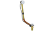 BRASS DIRECT DRAIN WASTE & OVERFLOW CABLE-DRIVE® (314DC-20W)