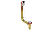 BRASS DIRECT DRAIN WASTE & OVERFLOW PLUG & CHAIN (314DCS)