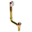 BRASS DIRECT DRAIN WASTE & OVERFLOW LIFT & TURN (314DL)